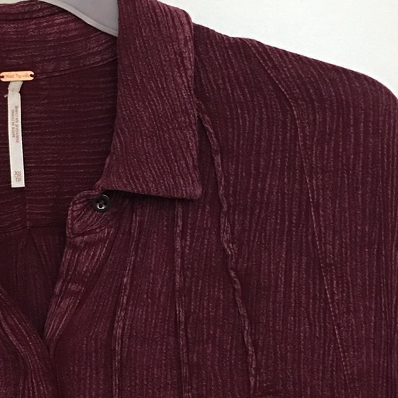 Free People Spin Me Shirt Dress Oversized Tunic - Picture 8 of 8